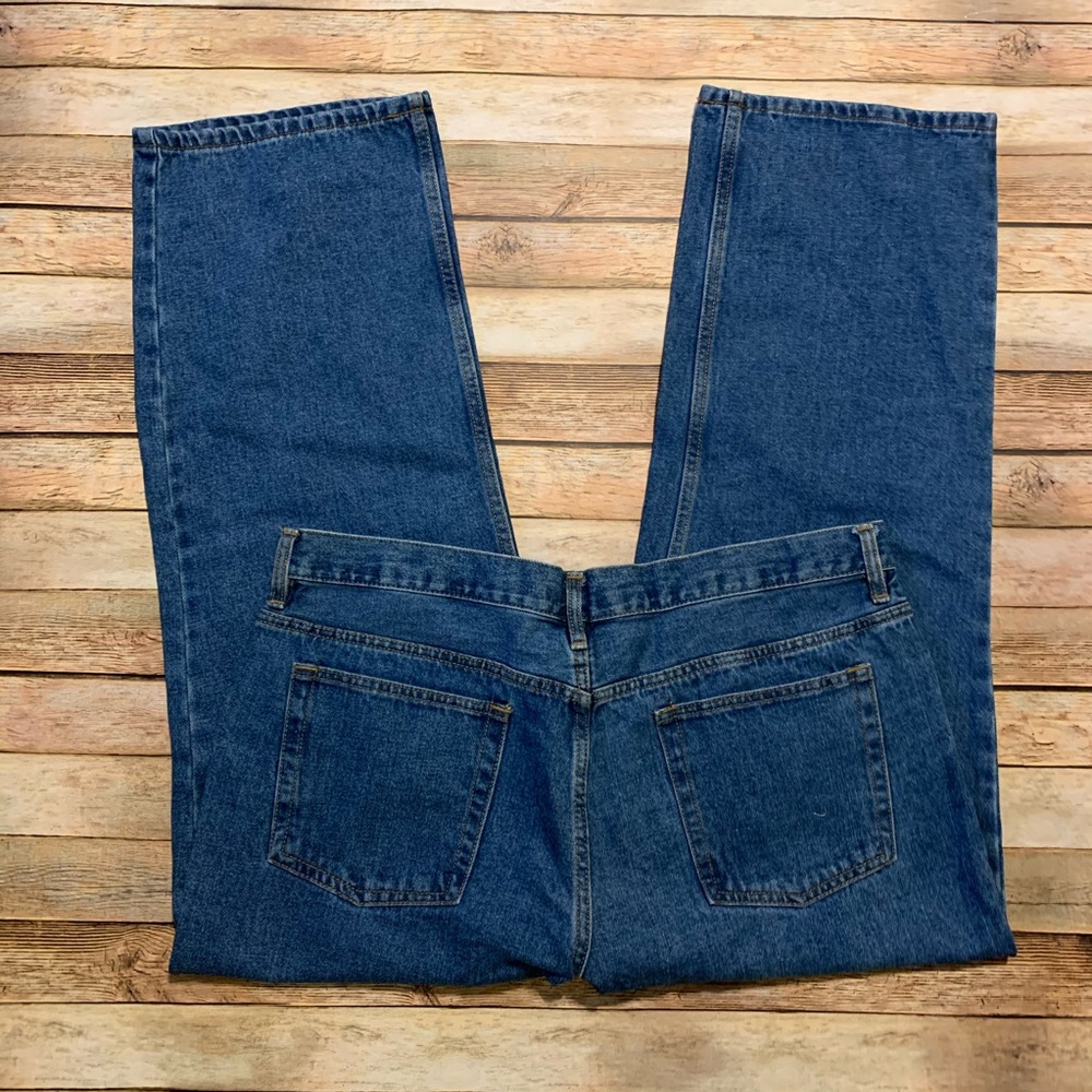Blue Mountain Straight Blue Jeans Size 38 X 30